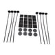 thumbnail image 3 of Kit de montaje con bridas para ventilador de radiador, abrazaderas para ventilador de refrigeración eléctrico, kit de soporte inferior para radiador, 3 of 8