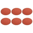 thumbnail image 2 of Manteles individuales ovalados Billuyoard 6 piezas Naranja 45*32.5 cm, 2 of 6