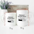 thumbnail image 4 of Forensic Psychologist In Progress, Forensic Psychology Student, Psychology Major Gifts, Future Psychologist Mug, Ceramic Novelty Coffee Mug, Tea Cup, Gift Present For Birthday, Christmas, 4 of 4