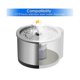 thumbnail image 4 of Water Pump Led Light Pet Water Fountain Motor Replacement For Stainless Steel Drinking Water Dispen, 4 of 5