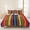 Orange,Red,Purple, variant on 3 Pieces Queen Quilt Set,Leopard Print Sexy Wild Soft Bedding Sets with 1 Quilt & 2 Pillow Shams,Vintage Brown Summer Bedspread Lightweight Coverlet Comforter for All Season
