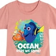 thumbnail image 3 of Disney Finding Dory - Ocean Here We Come - Toddler & Youth Girls Short Sleeve Graphic T-Shirt, 3 of 5