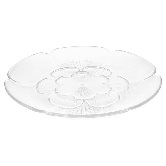 LITINKIMI Dessert Tray Acrylic Transparent 1Set 12X12X1In
