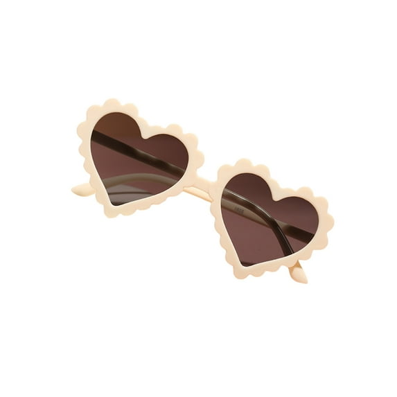 Gureui Kids Baby Girls Boys Heart Sun Shading Sunglasses, Children's Love Glasses Heart-Shaped Anti Ultraviolet Sunglasses