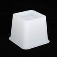 thumbnail image 3 of Chair Riser, 4pcs Bed Chair Riser Furniture Sofa Lifter Heighten Raising Tool SetWhite, 3 of 8