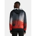 thumbnail image 4 of Friday the 13th, Men's & Big Men's Halloween Cosplay Hoodie, Jason Mask, Sizes S-3XL, 4 of 5