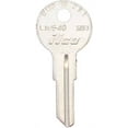 thumbnail image 2 of Kaba Ilco Corp. Key Blank IN8 Brass Nickel Plating - Type IN8 - 10 Pack, Gold, 2 of 2