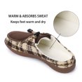 thumbnail image 2 of Women's Warm Slippers with Arch Support, Elastic Band Non-Slip Orthotic Shoes, 2 of 9