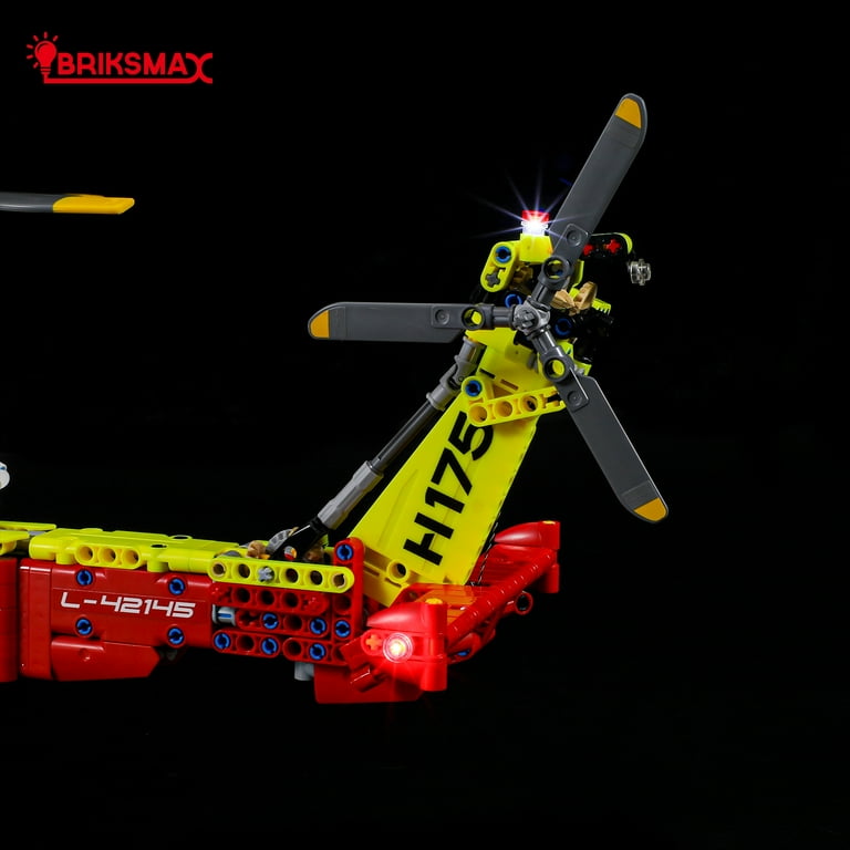 BRIKSMAX Led Lighting Kit for Legos Airbus H175 Rescue Helicopter