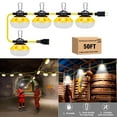 thumbnail image 1 of FungLam 50FT 50W Construction String Work Lights LED Super Bright for Walkways Mine cave, 1 of 5