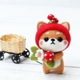 thumbnail image 4 of Motif de Chien Mignon Fait Main DIY Feutrine Laine Matériel de Production Paquet, 4 of 9