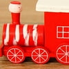 Party Yeah Fashion Mini Christmas Decor Train Toy Home Gift Kids Baby Toy Car Wooden Train