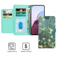 thumbnail image 2 of CoverON For Oneplus Nord N20 5G Wallet Case, RFID Blocking Vegan Leather 6x Card Slot Holder Cover Flip Folio Phone Pouch, Almond Blossom Art, 2 of 6
