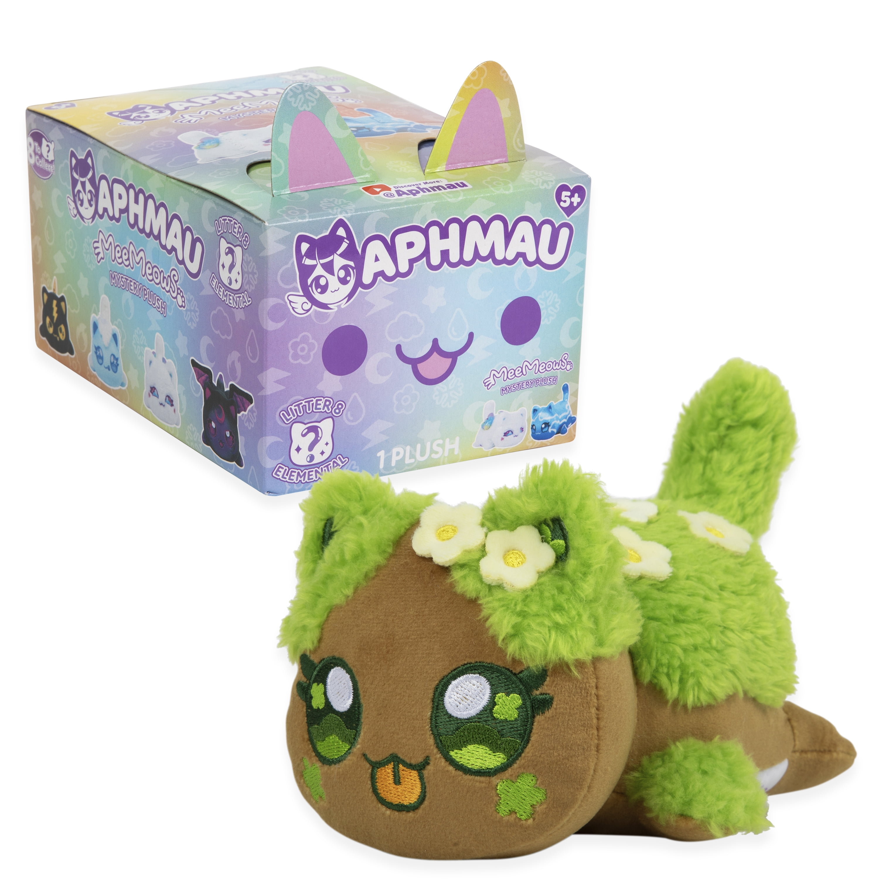 Aphmau 6" Mystery MeeMeow Plush - Series 8 - Elemental Ages 5+