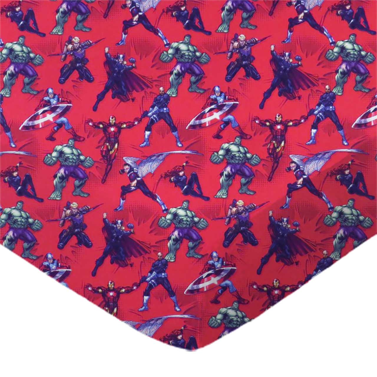 marvel crib sheet
