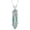 Tree of Life-Green Aventurine, variant on Dorunmo Green Aventurine Healing Crystal Necklace Sterling Silver Sunflower Necklace Wire Wrapped Natural Crystal Point Pendant Hexagon Reiki Energy Stone Jewelry for Women Men