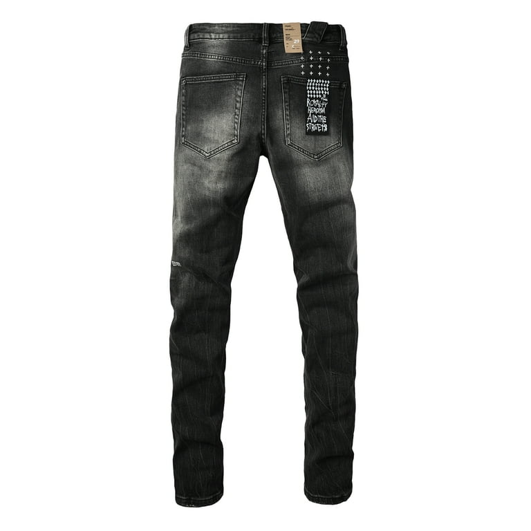 Ksubi Jeans Men's 2025 High Quality Streetwear Slim Fit Stretch