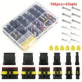 thumbnail image 4 of Weather Pack Connectors Kit, 800pcs Waterproof Automotive Electrical Connectors, 1/2/3/4/5/6 Pin Plug Kit, 50 Sets, 4 of 14