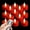 Red-Remote, variant on Battery Operated Tea Lights Candles: 24 Pack Realistic and Bright Flickering Holiday Gift Flameless LED Electric Candles for Seasonal & Festival Party Home Decoration Orange