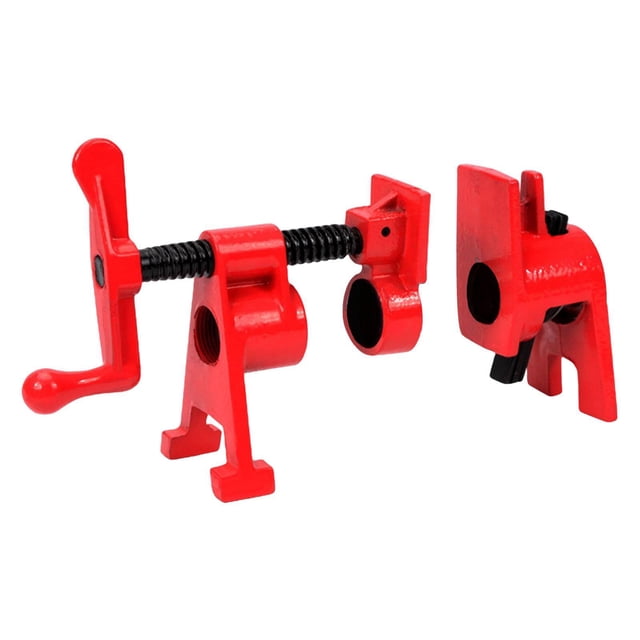 Speravity Abrazadera de tubo de 3/4 pulgadas, herramienta de carpintería, Kit de herramientas de mano estilo H para encolado de Herramientas manuales y eléctricas