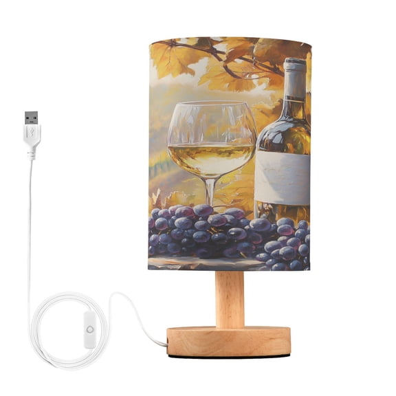 BZSMCE Lamp Modern White Grape Wine Creative Patter Night Light