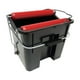 thumbnail image 1 of Accesorios para baldes de trapeador de 14 l, balde de trapeador de fácil uso, color negro, para uso en botes, balde de limpieza para exprimir agua,, 1 of 9