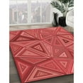 thumbnail image 3 of Ahgly Company Machine Washable Indoor Rectangle Transitional Red Area Rugs, 8' x 12', 3 of 7