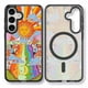 thumbnail image 1 of Funda magnética Rosarnnah para Samsung Galaxy S25 negra, 1 of 7