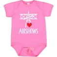 thumbnail image 3 of Inktastic I Love Airshows Boys or Girls Baby Bodysuit, 3 of 5