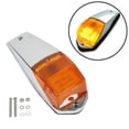 thumbnail image 3 of Kojem 5 pcs 31LED Amber Truck Cab Marker Running Lights Waterproof Top Roof for Peterbilt / Kenworth / Freightliner / Volvo/Western Star / Mack / International / Paccar Trailer Trucks, 3 of 7