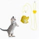 thumbnail image 5 of Juguete divertido para gatos, juguetes interactivos, juguetes de plumas, cuerda para rascar para gatos, juguete para jugar con gatos. polluelo, 5 of 9