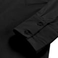 thumbnail image 4 of Casual Loose Fit Long Sleeve Shirt Pure Color Lapel Blouse Versatile Wear Elegant Basic, 4 of 6