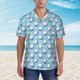thumbnail image 2 of Balery Golf Balls 1 Camisas hawaianas de manga corta para hombre, camisas playeras de corte holgado, camisas de vacaciones con botones,X-Large, 2 of 7