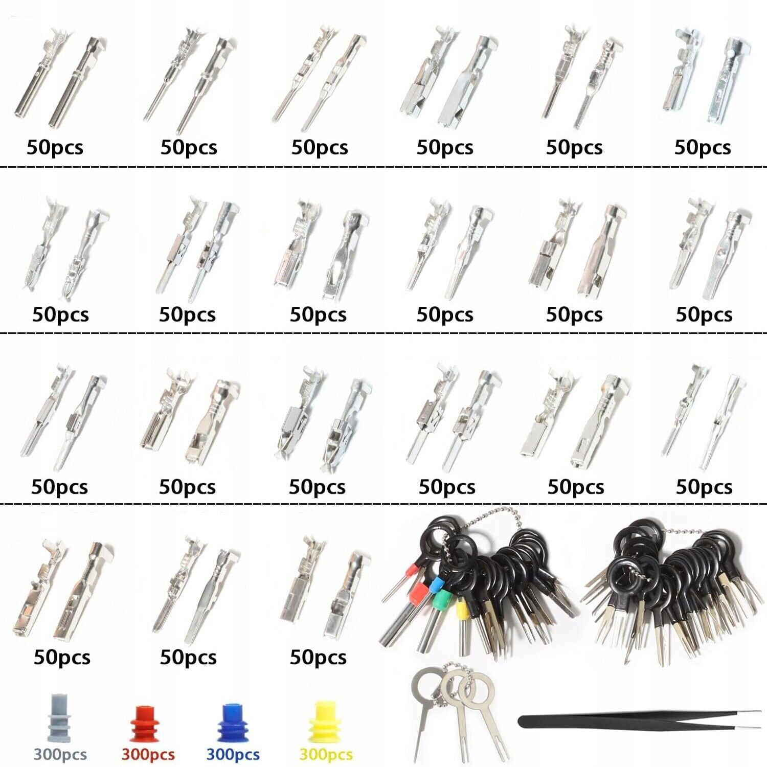 Automotive Electrical Termination 1/1.5/1.8/2.2/2.8/3.5mm Automatic Wire Connector Pins