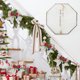 thumbnail image 5 of Ganfancp 2024 Colgante Lazo de Navidad con Árbol de Navidad Caja de Regalo Set Decoración Lino Impreso Letra Lazo Ofertas Del Día Liquidación 1* Arco, 5 of 6