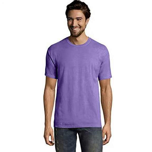 Hanes Men's Comfortwash Garment Dyed Short Sleeve Tee - GDH100GRTDYE