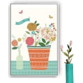 thumbnail image 2 of IDEA4WALL Framed Floral Wall Art Canvas Prints Flowers Painting Pictures for Home Decor, 2 of 4