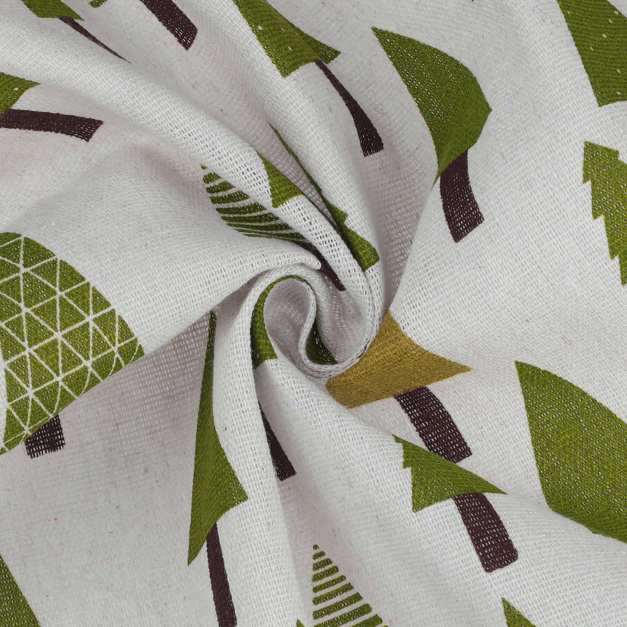 Unique Bargains Rectangle Wrinkle Resistant Washable Polyester Tablecloth Pine 55x55 Inch