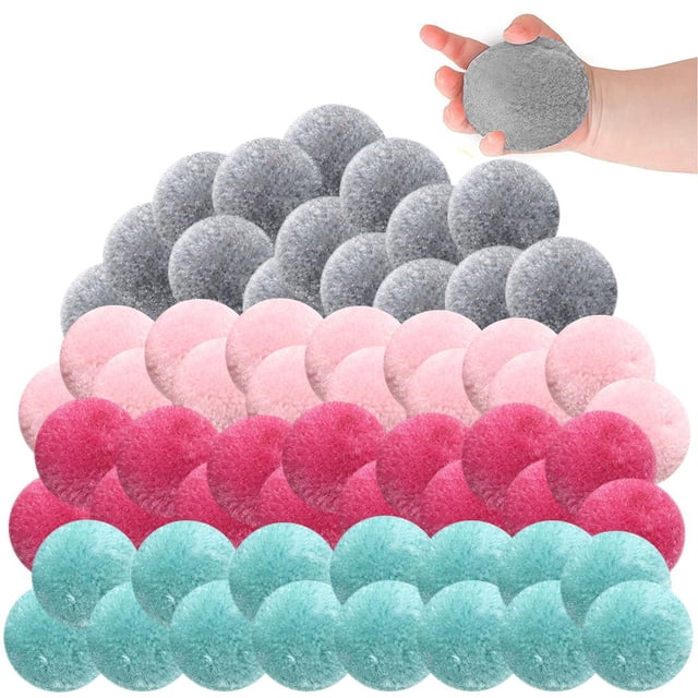 60 piezas de bolas de agua de algodón, juguetes para adolescentes y adultos, bolas de agua reutilizables para salpicaduras, juguetes de trampolín, accesorios, globos de agua divertidos para fiestas, perfectos para actividades al aire libre YUNYI BRAND Deportes