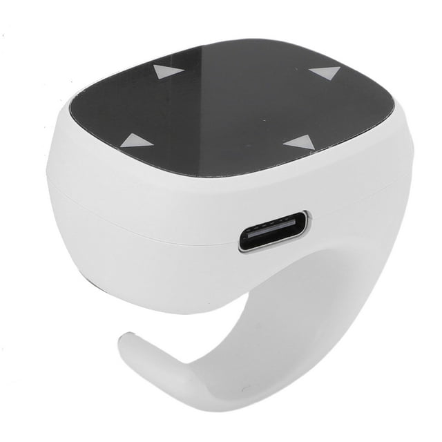 Remote Scrolling Ring, Air Finger Ring Mouse with Touchpad, Remote Control for E Reader App, Camera, Video Recording, Universal for Phone Tablet