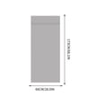 thumbnail image 3 of Gray Polyester Blackout Roman Window Shade Light Blocking Temporary Sun Curtain For Bedroom Home Office Small Apartment Interior Window Decor 68.1*26In, 3 of 5