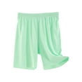 thumbnail image 2 of Cowsor Kids Cotton Sweat Sport Shorts with Drawstring Soft Jersey Athletic Shorts for Boys and Girls, 2 of 3