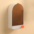 thumbnail image 4 of Jabonera de montaje en pared, contenedor de jabón, bandeja de jabón, soporte de jabón para , dormitorio, Hotel, decoración para hogar blanco naranja BLESIY Jabonera montada en la pared, 4 of 8