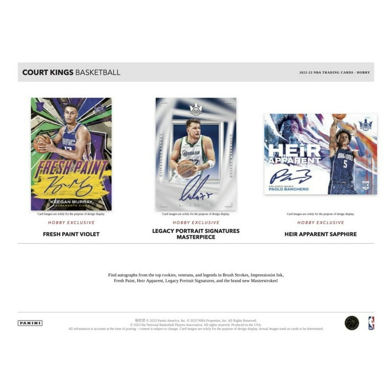 2022-23 Panini Court Kings Basketball Hobby Box