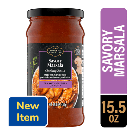 Private Selection Savory Marsala Cooking Sauce, 15.5 oz, 2 Pack