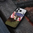 thumbnail image 4 of WIRESTER Shockproof Soft Rubber Cover Case for Apple iPhone 17 Pro 6.3" 2025, Vintage American USA Flag Deer, 4 of 5