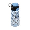 thumbnail image 5 of Nuby Thirsty Kids Flip-It Bolt Sport Spout Cup, 15 fl oz, Blue with Sharks, 5 of 9