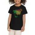 thumbnail image 2 of Girls Shirts Size 12-24M Kids Hawaii Tropical Print Short Sleeve Round Neck Tee Vacation Toddler Girl Clothes, 2 of 4