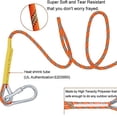 thumbnail image 3 of Static Climbing Rope Accessory Cord Equipment (10m) Escape Rope Ice Climbing Equipment Fire Rescue Rope-orange-climbing Rope, 3 of 5