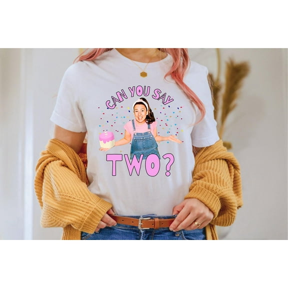 Can You Say Two Birthday Ms Rachel Fan T-Shirt